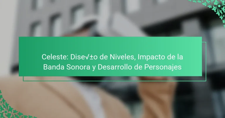 Celeste: Diseño de Niveles, Impacto de la Banda Sonora y Desarrollo de Personajes