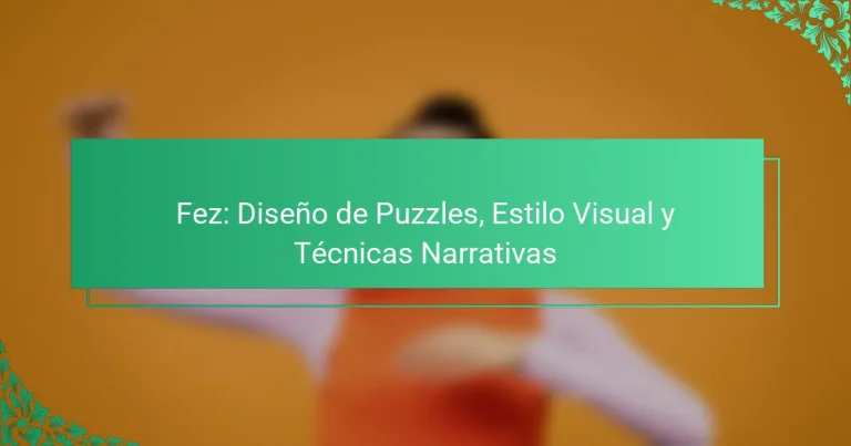 Fez: Diseño de Puzzles, Estilo Visual y Técnicas Narrativas