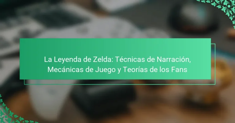 La Leyenda de Zelda: Técnicas de Narración, Mecánicas de Juego y Teorías de los Fans