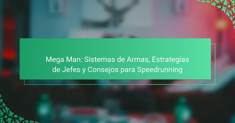 Mega Man: Sistemas de Armas, Estrategias de Jefes y Consejos para Speedrunning