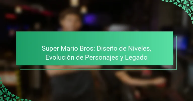 Super Mario Bros: Diseño de Niveles, Evolución de Personajes y Legado